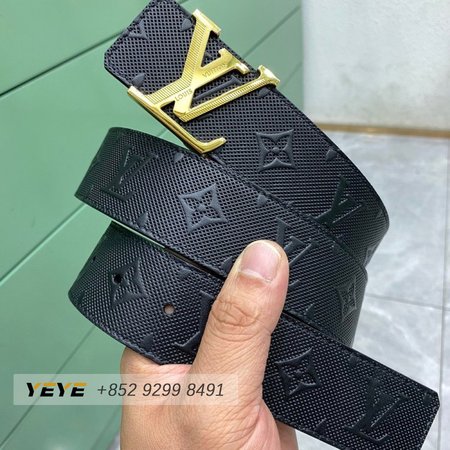 Black Two-Sided Belt 4.0cm
