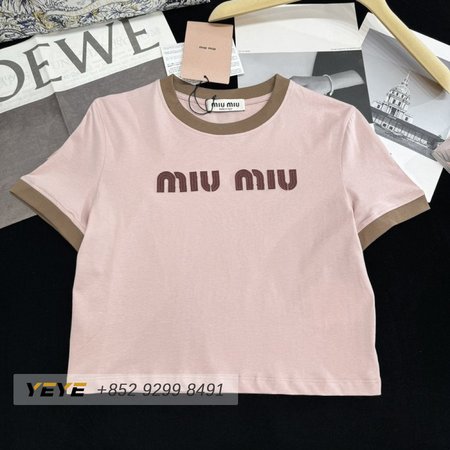 Miu Miu Pink T-Shirt