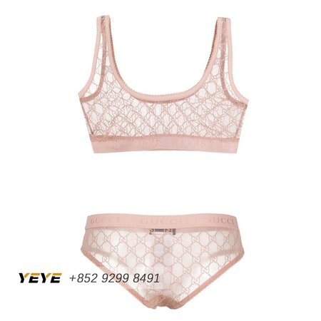 Gucci Pink Two-Piece Swimsuit