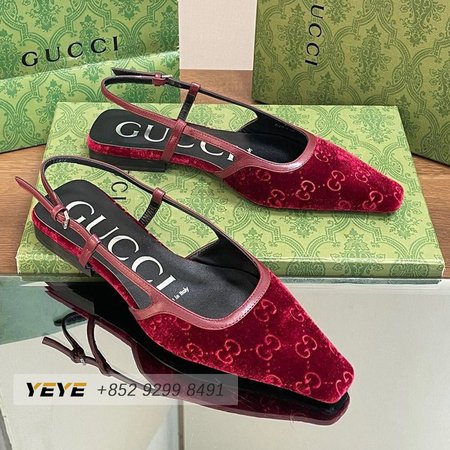 Gucci Women's GG Slingback Ballet Flat 35-42