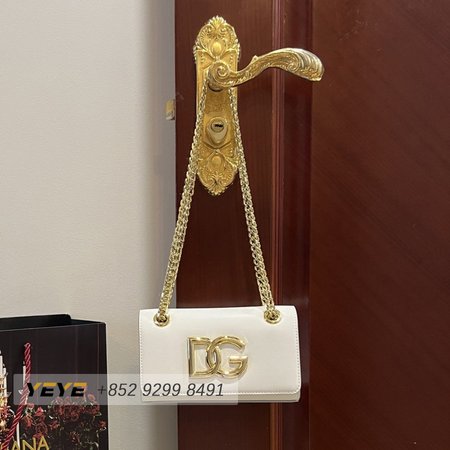 Dolce & Gabbana Polished Calfskin 3.5 Phone Bag