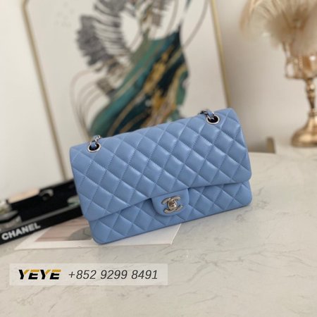 Chanel Chanel Classic Flap Bag A01112 Y04059 Na104 Sky Blue