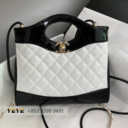 Chanel 31 Mini Tote Bag Patent Calfskin