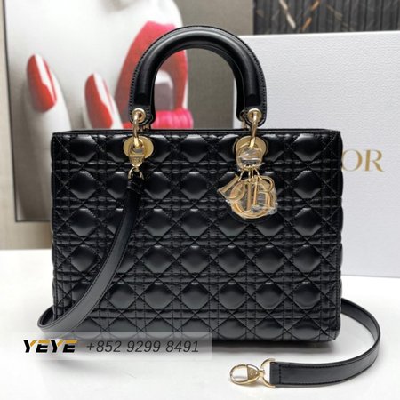 Dior Lady Dior Cannage Sheepskin