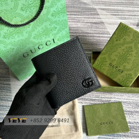 Gucci GG Marmont Leather Bi-Fold Wallet