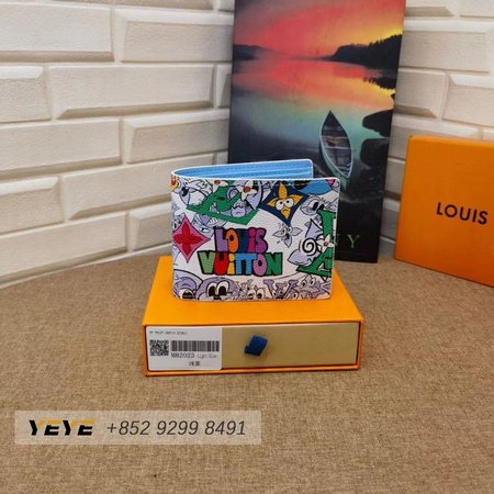 multiple wallet blue