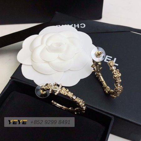 Chanel Round Earrings