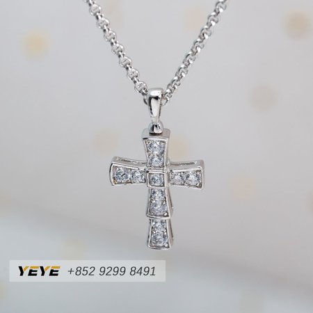 Bvlgari Women's Cross & Pendant Necklace