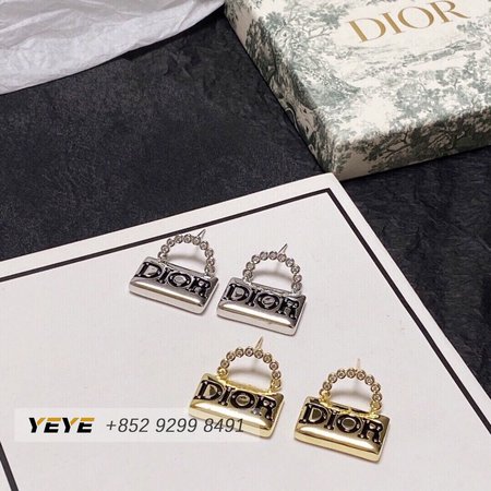 Dior Bag-shaped Earrings