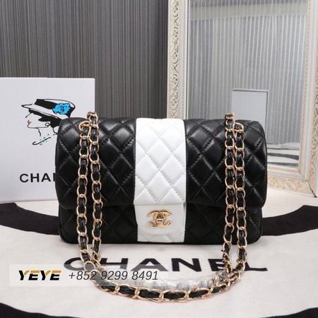 Chanel Bicolor Classic Single Flap Bag
