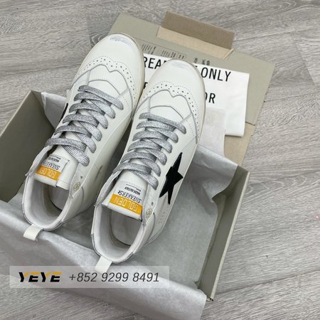 Golden Goose Sneaker Midstar White Black