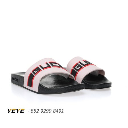 Gucci Stripe Slide White