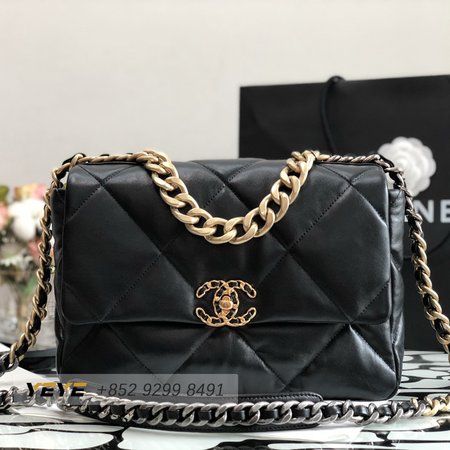 Chanel 19 Handbag Lambskin