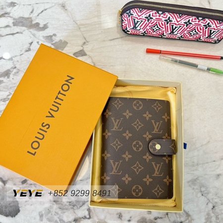 Agenda Cover Medium Ring Monogram