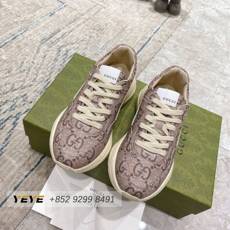 Gucci GG Rhyton Sneakers in Beige