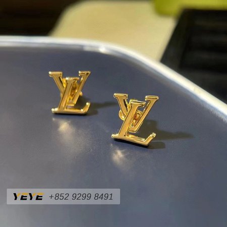 Initials Iconic Earrings Gold
