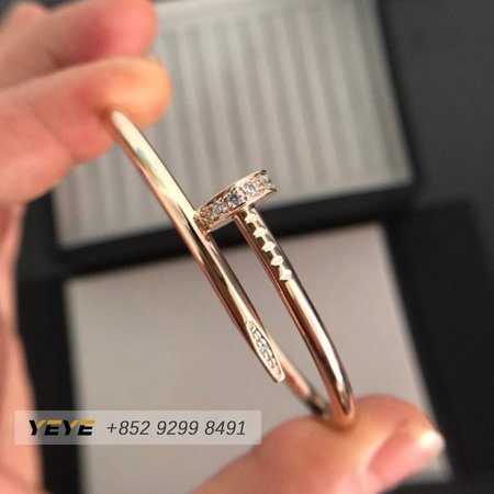 Cartier Diamond Juste un Clou Bangle Bracelet