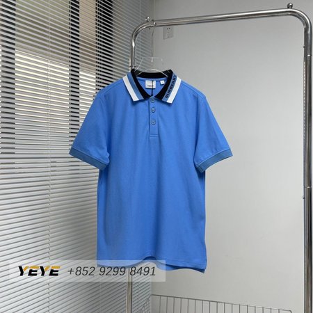 Burberry Logo Detail Cotton Piqu