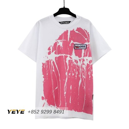 Palm Angels Men's Logo-patch Cotton T-shirt