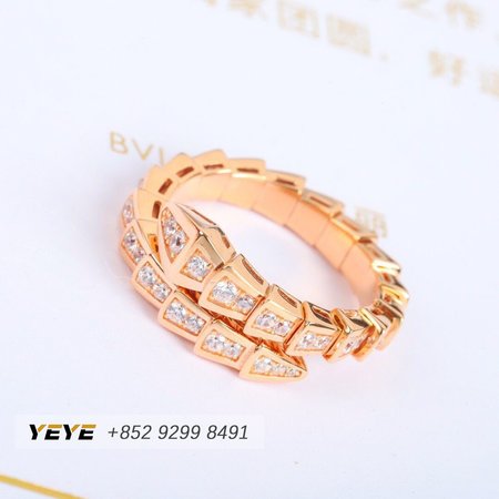 Bvlgari Snake-shaped Ring