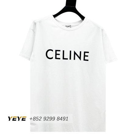 Celine Loose T-Shirt In Cotton Jersey
