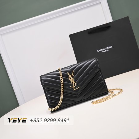 Saint Laurent Cassandre Matelasse Textured-Leather Shoulder Bag