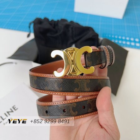 Celine Triomphe Womens Belts