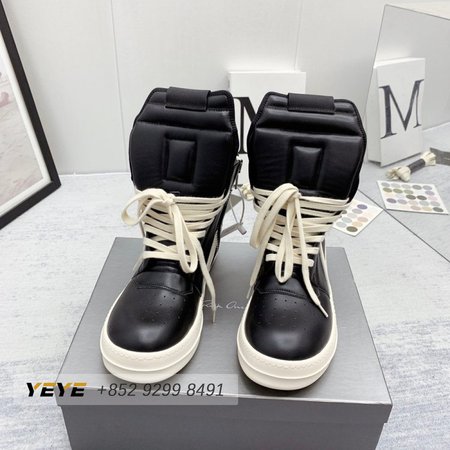 Rick Owens Phlegethon Geobasket Black Milk