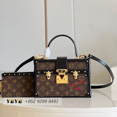 Monogram Petite Malle V Black