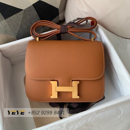 Hermes Constance Mini Gold