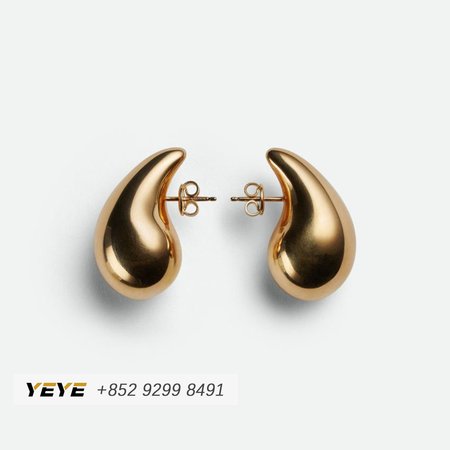 Bottega Veneta Women's Large Drop Earrings