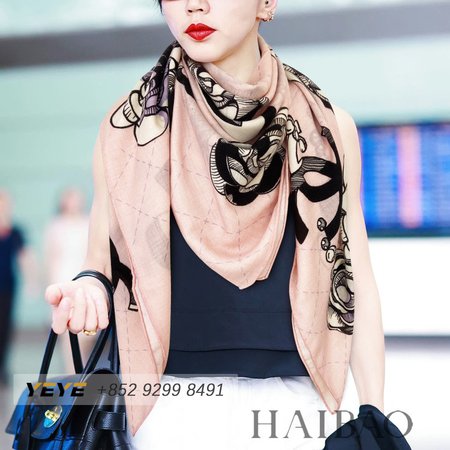 Chanel Cashmere Square Scarf