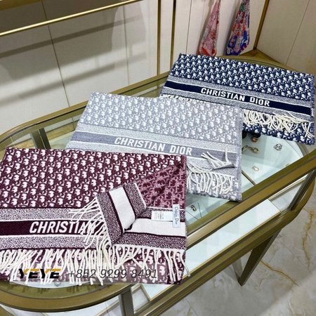 Dior Oblique Print Scarf
