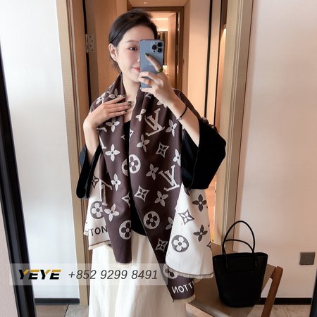 Stories Monogram Shawl