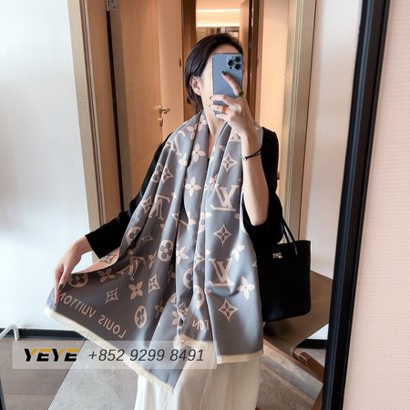 Stories Monogram Shawl