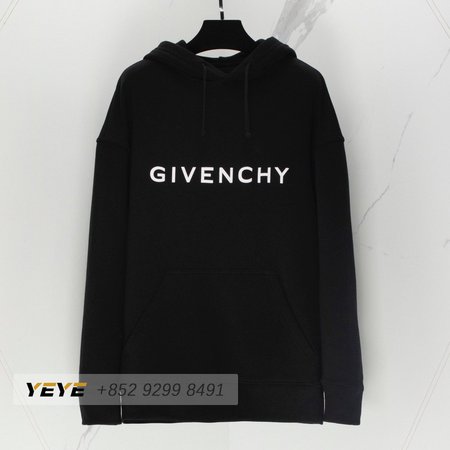 Givenchy Archetype Slim Fit Hoodie BMJ0HC3YAC-001 S-L