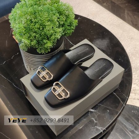 Balenciaga Cosy BB Mule In Black 35-39