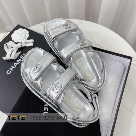 Chanel Sandal Silver 35-39