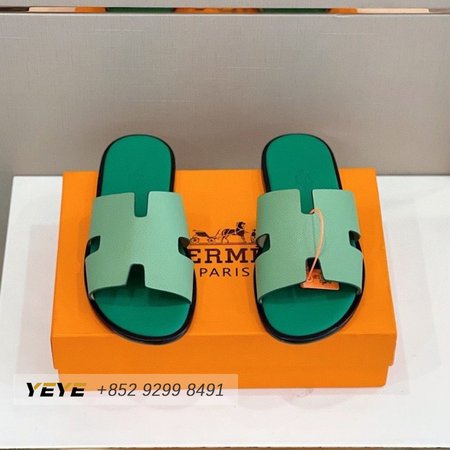 Hermes Oran Sandal Green 39-44